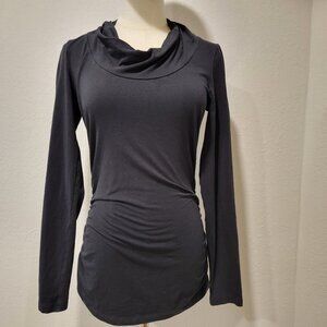 CAbi Black Long Sleeve Top